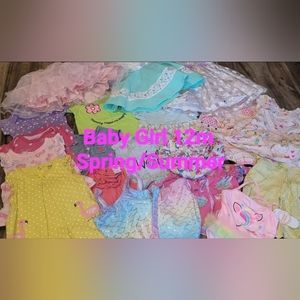Baby Girl 12m Spring/Summer Lot